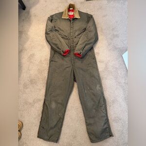 Vintage Walls Blizzard-Pruf Insulated Coveralls Large Regular Workwear